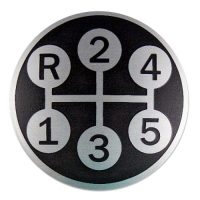 Gear Shift Pattern Insert