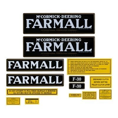 F30 Decal Set