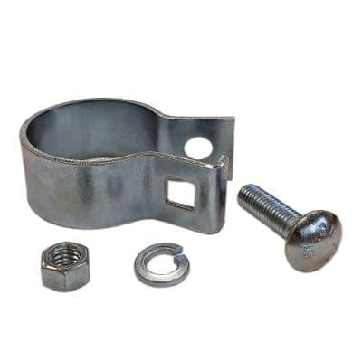 Steel Flat Muffler Clamp