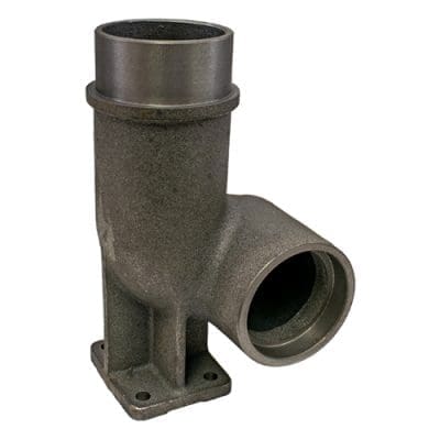 White & MF 5in Exhaust Elbow