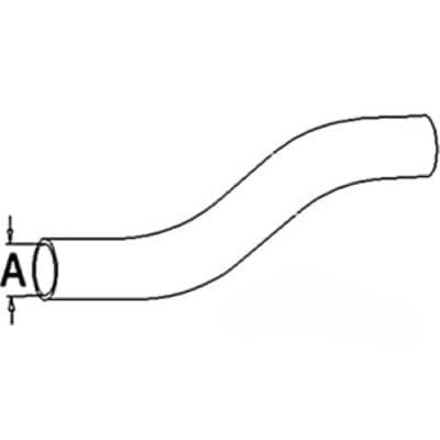 Allis Chalmers D19 Upper Radiator Hose