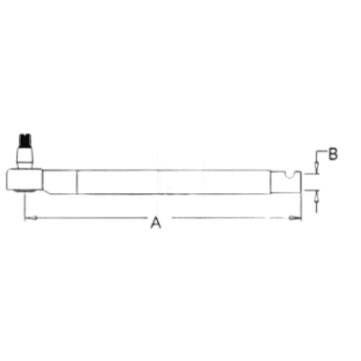 Tie Rod w/ End