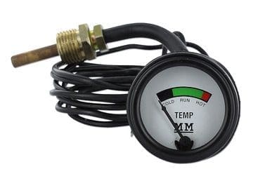MM Temperature Gauge with Black Ring