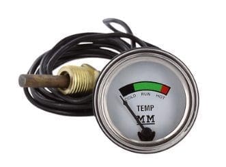 MM Temperature Gauge with Chrome Ring