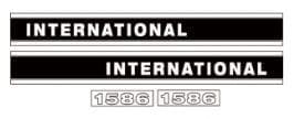 1586 Hood Decal