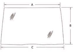 Front Glass Winshield
