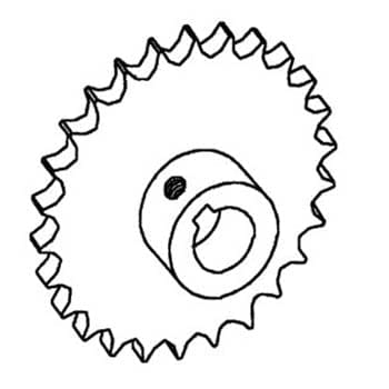 Grain & Tailings Elevator Drive Sprocket