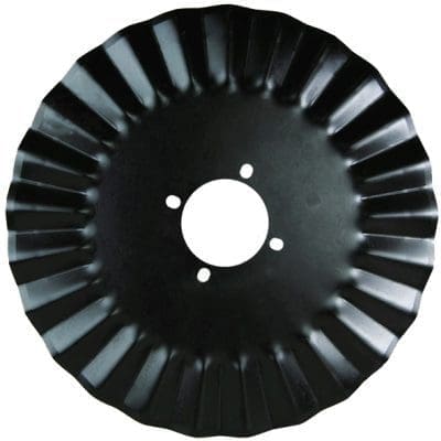 Coulter Blade 4in center hole and 4 slotted holes
