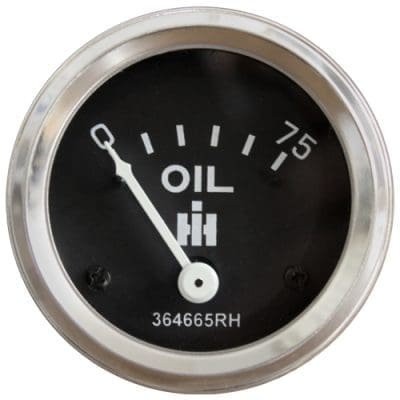 Farmall/IH Engine Mount Oil Gauge