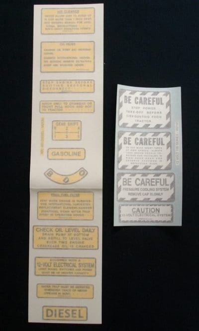 400 & 450 DIESEL CHASSIS DECALS - VINYL CUT