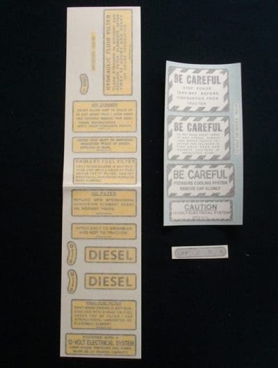 460 DIESEL CHASSIS DECALS - VINYL CUT