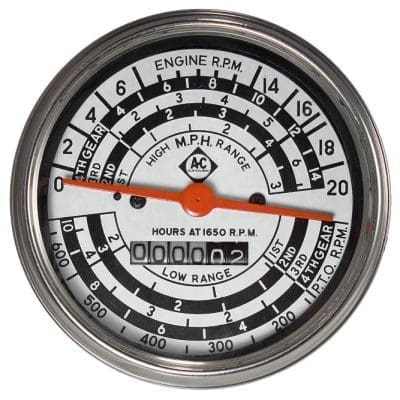 AC D17 (Dsl) Tachometer / Operation Meter