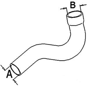 Allis Chalmers 8010 Lower Radiator Hose