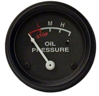 Oil Pressure Gauge - Engine Mount
