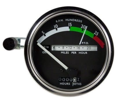 JD White Needle Synchro Tachometer