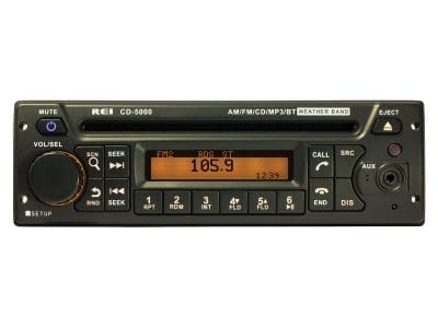 AM/FM/CD/WB/BT Radio w/D6 Connector