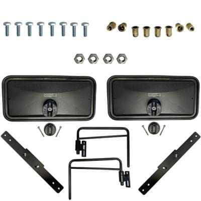 CASE 580/590 MEDIUM MIRROR KIT
