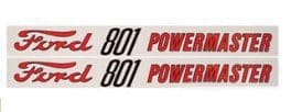 FORD 801 DECALS