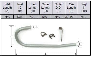 Ford 9N, 8N, 2N Vertical Exhaust Pipes