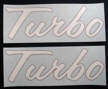 TURBO DECAL SET - VINYL CUT