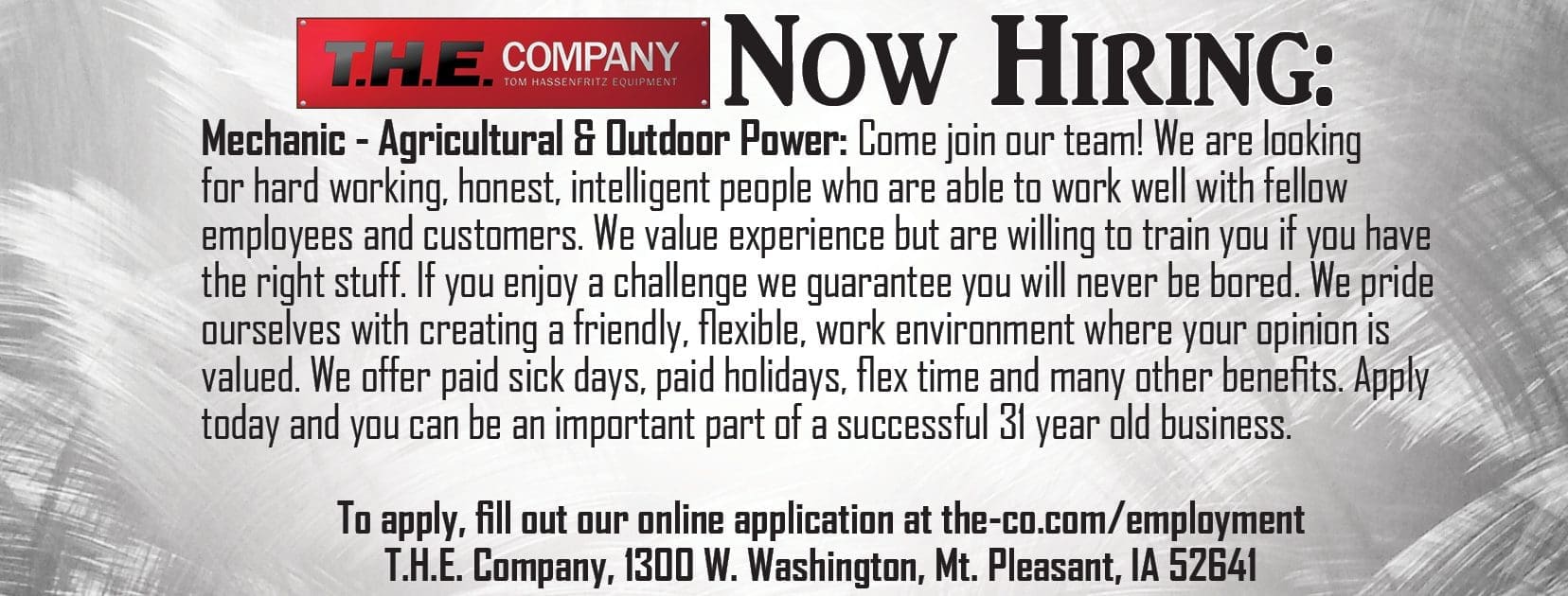 Mechanic Job