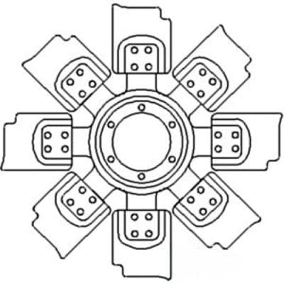 8 BLADE FAN