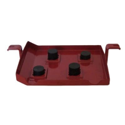 Battery Lid with Installed Rubber Bushings