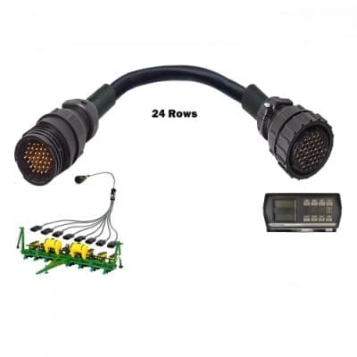 Adaptor to John Deere for 2 to 24 Row Harness