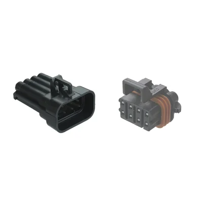8 Pin Metri-Pack Plug with Small Female Sockets