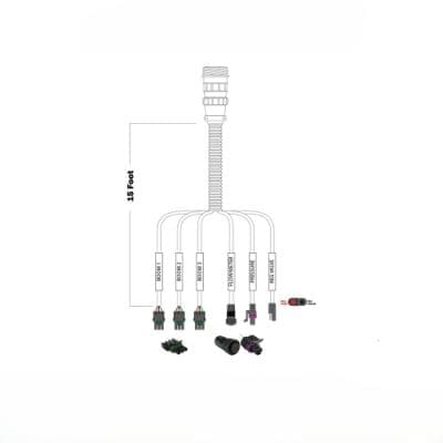 3 Row Liquid Rate Controller Harness