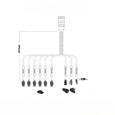 6 Row Liquid Rate Controller Harness