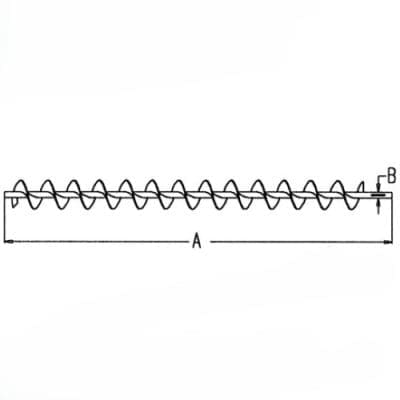 LOWER CLEAN GRAIN AUGER