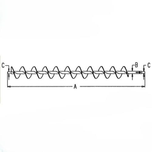 LOWER CLEAN GRAIN AUGER