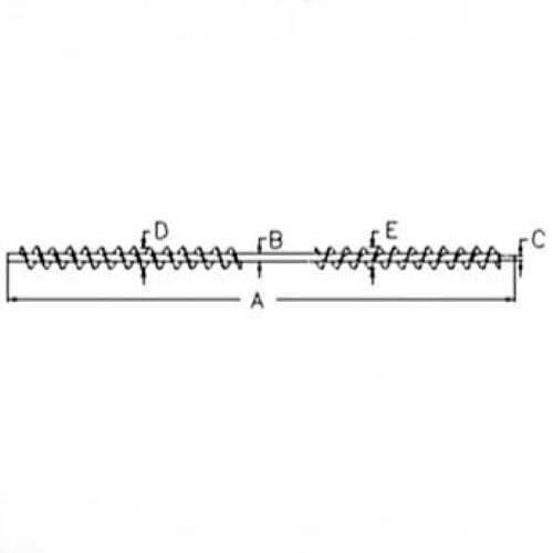 Shoe Grain Supply Auger