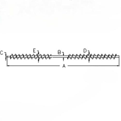 Shoe Grain Supply Auger