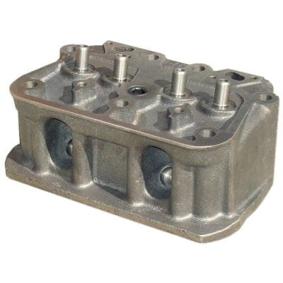 Cylinder Head with Seats and Valve Guides
